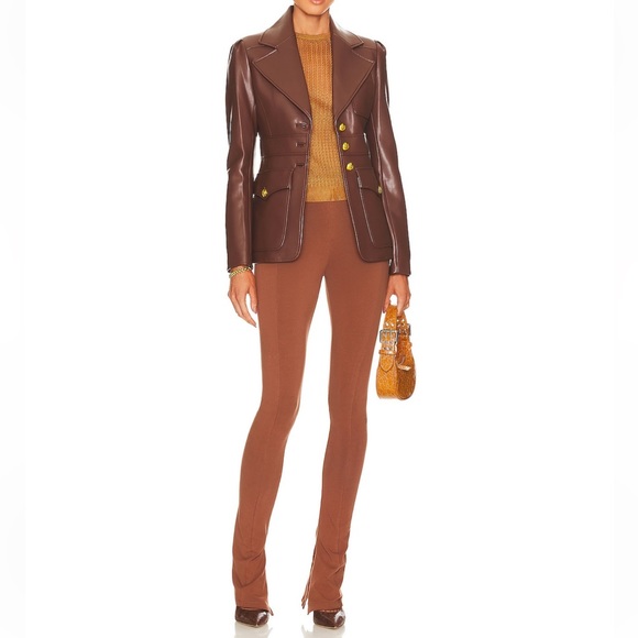 NWT Free People H2O Crew Pullover in Tiger Eye - size XS - Picture 5 of 11